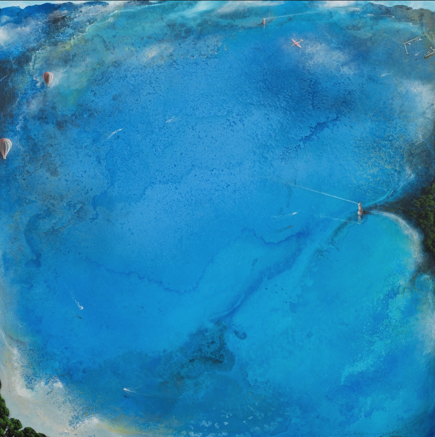 Art piece 1 in a home environment